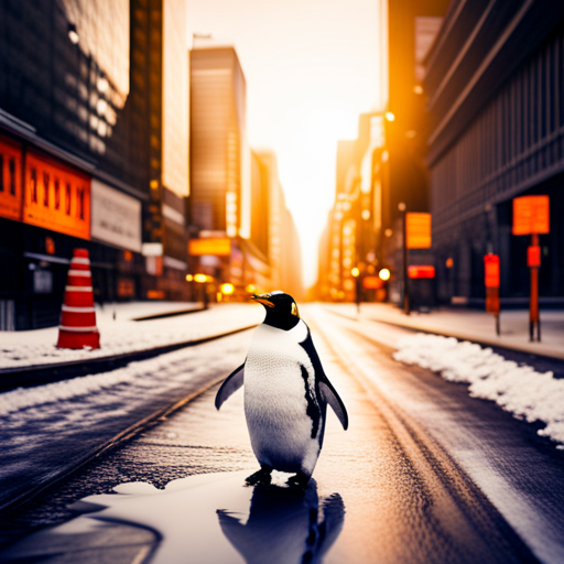 Penguin urban